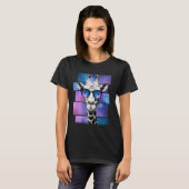 キリン宇宙グラス銀河系サングラスミーム Tシャツ (正面フル)