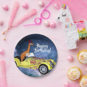 キリン宇宙パーティー紙プレート ペーパープレート (パーティー)