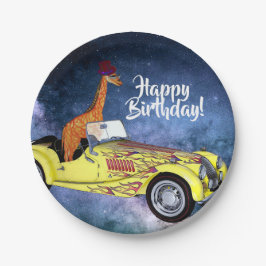 キリン宇宙パーティー紙プレート ペーパープレート