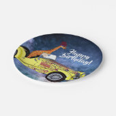 キリン宇宙パーティー紙プレート ペーパープレート (アングル)