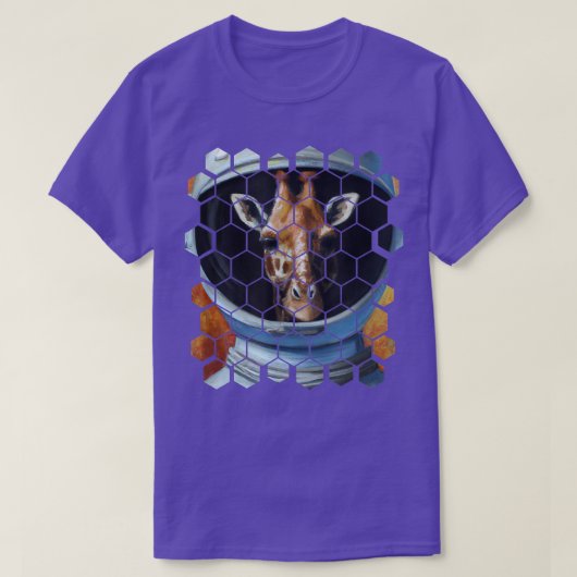 キリン宇宙飛行士Tシャツ Tシャツ (デザイン正面)