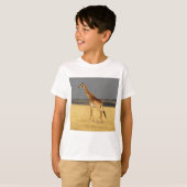 キリン完全体アフリカ動物 Tシャツ (正面フル)