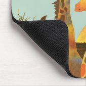 キリン家族 マウスパッド (コーナー)