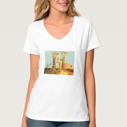 キリン家族 Tシャツ (正面)