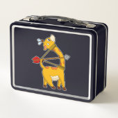 キリン射手矢の弓 メタルランチボックス (裏面)