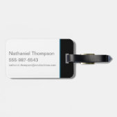 キリン山のウォーク ラゲッジタグ (裏面横)