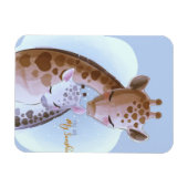 キリン恋人かわいいキリン マグネット (横)