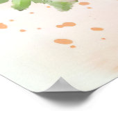 キリン恋人ベビーキリン花 ポスター (角)