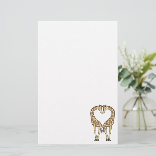 キリン愛 便箋 (スタンド正面)