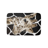 キリン手のスケッチ バスマット (正面)