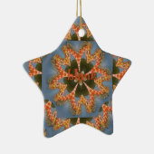 キリン抽象芸術アートプリント セラミックオーナメント (右)