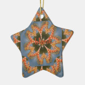 キリン抽象芸術アートプリント セラミックオーナメント (左)