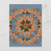 キリン抽象芸術アートプリント ポストカード (正面)