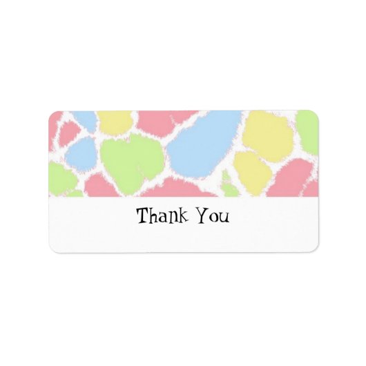 キリン数々のファーパターンラベル ラベル (正面)