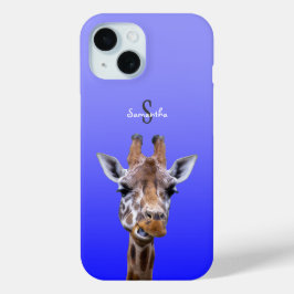 キリン柄フォンケース iPhone 15ケース