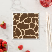 キリン柄 スタンダードカクテルナプキン (インサイチュ)