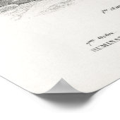 キリン柄 ポスター (角)