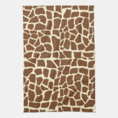 キリン模様アニマルプリント キッチンタオル (縦)