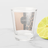 キリン模様 ショットグラス (裏面)