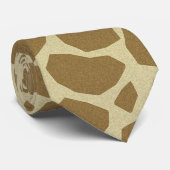キリン模様 ネクタイ (ロール)