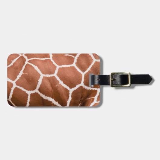 キリン模様 ラゲッジタグ (正面横)