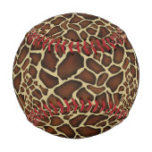 キリン模様 野球ボール (裏面)