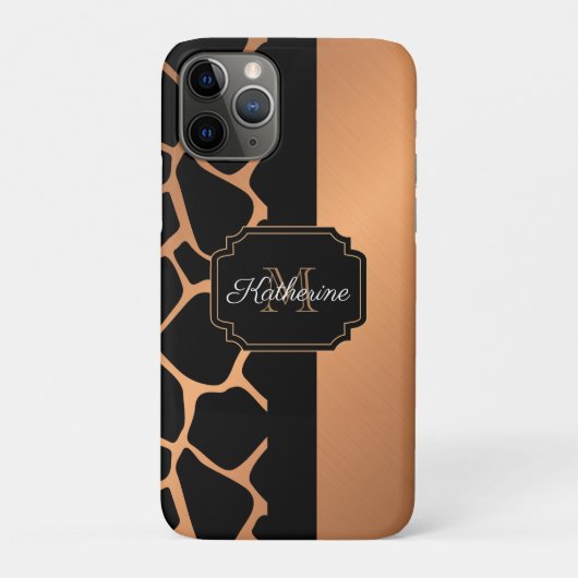 キリン模様 Case-Mate iPhoneケース (裏)