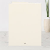 キリン母の日、お母さんの日おめでとう カード (裏面)