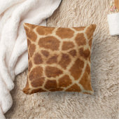 キリン毛皮のスポットリアルな外観の装飾用クッション クッション (ブランケット)