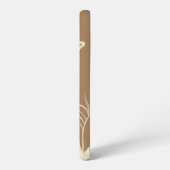 キリン水の色ボホリーフデイジーフローラタン SAMSUNG GALAXYケース (左側面)