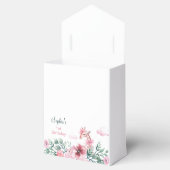 キリン水彩ピンクフローラお願い箱 フェイバーボックス (オープン)