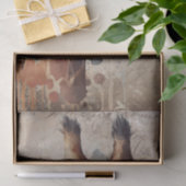 キリン水彩画 薄葉紙 (ギフト)