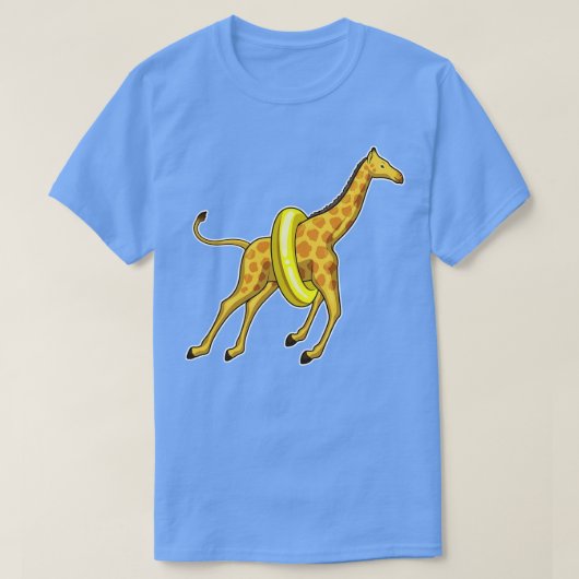 キリン水泳ライフブイ Tシャツ (デザイン正面)