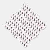 キリン熱ピンクと黒のシルエット フェイバーボックス (折り畳みなし)