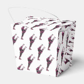 キリン熱ピンクと黒のシルエット フェイバーボックス (裏面サイド)