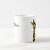 キリン牛の面白いマグカップ コーヒーマグカップ (中央)