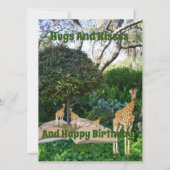 キリン物語本誕生日 カード (裏面)