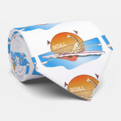 キリン独身のカモメ ネクタイ (ロール)