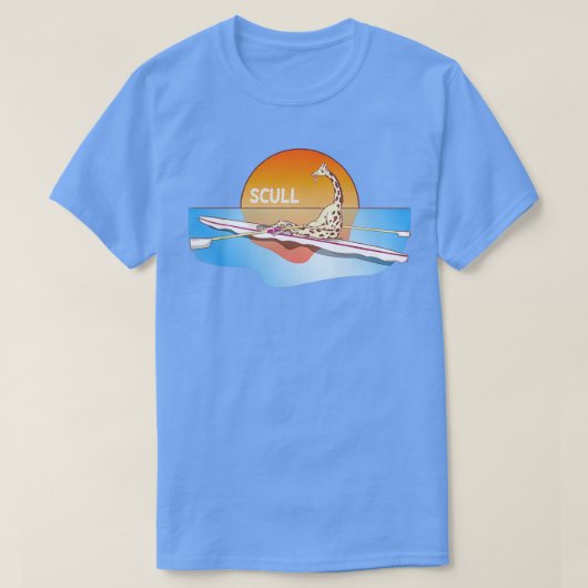 キリン独身のカモメ Tシャツ (デザイン正面)