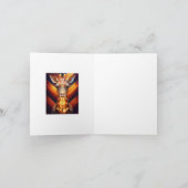 キリン白熱［赤熱］光を放つオンシェブロン カード (内部)