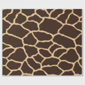 キリン皮膚 |折り返し紙 ラッピングペーパー (フラット)