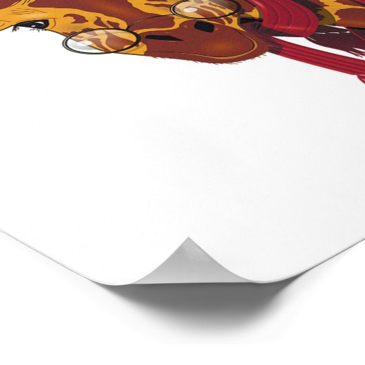 キリン眼鏡 ポスター (角)