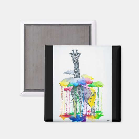 キリン磁石 マグネット (正面/裏面)