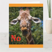 キリン禁止 カード (正面)