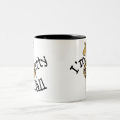 キリン私はかわいらしい高いです ツートーンマグカップ (中央)