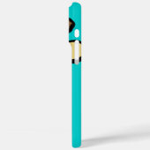 キリン笑うグラフィックアクアティール(緑がかった色)iPhone 6ケース Case-Mate iPhoneケース (裏面 / 左)