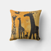 キリン素朴ファミリー枕 クッション (裏面)