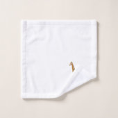 キリン絵を描のバスタオルセット バスタオルセット (ウォッシュタオル)