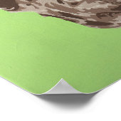 キリン絵画プリント ポスター (角)