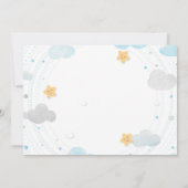 キリン美しいジャングルベビーシャワー 招待状 (裏面)